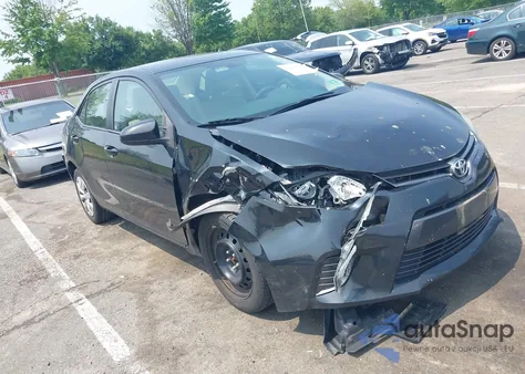 2016 Toyota Corolla Le z USA, uszkodzony, nr VIN 2T1BURHE9GC696133